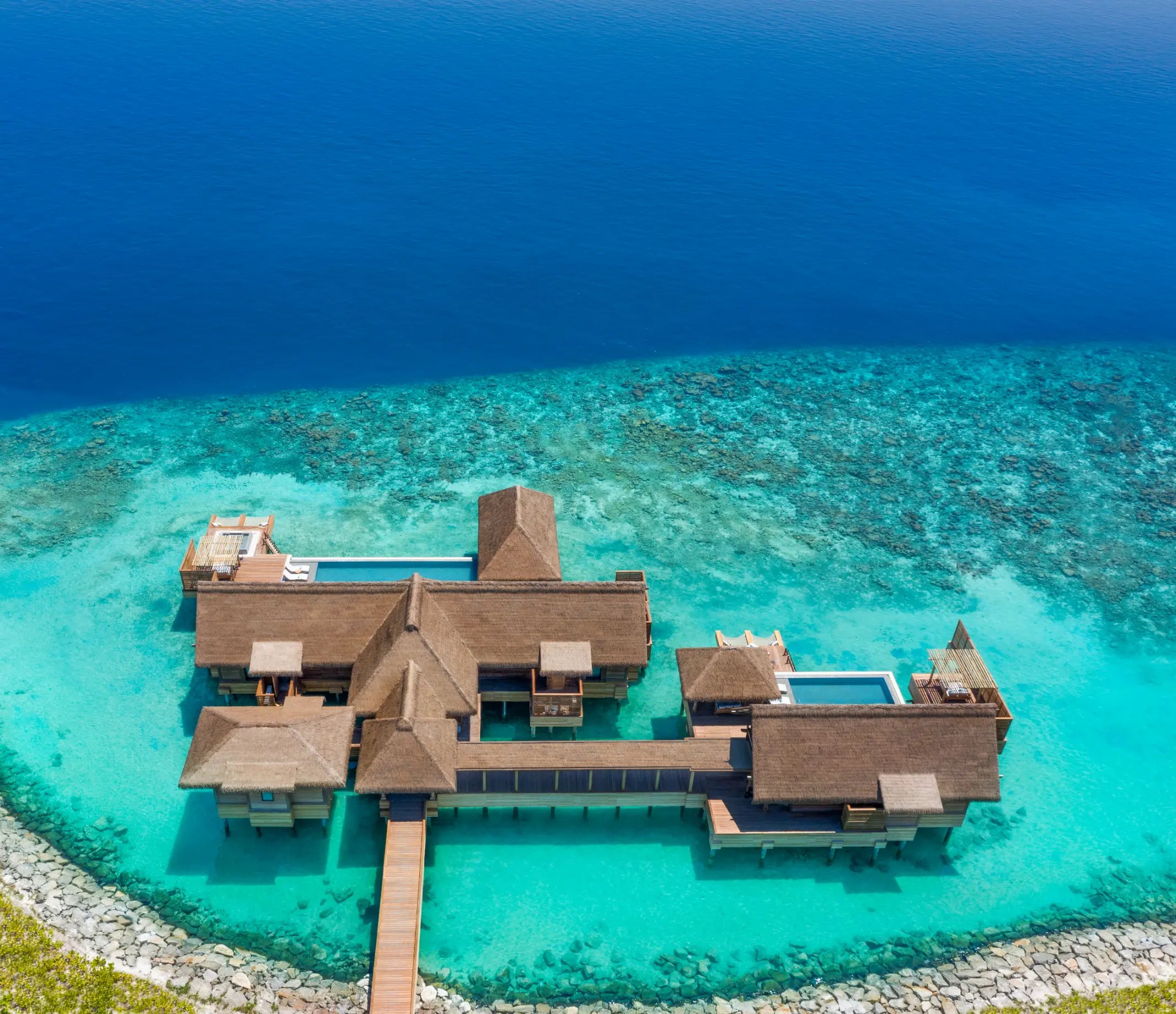 Three Bedroom Overwater Villa with Pool